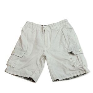 English Laundry white cargo shorts 3T
